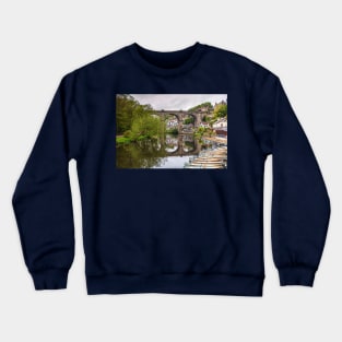 knaresborough Viaduct And River Nidd Crewneck Sweatshirt